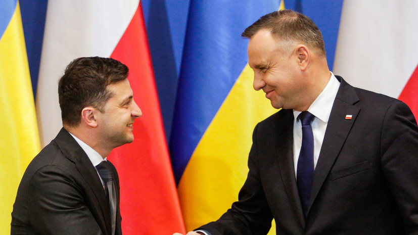 Служба внешней разведки РФ: Зеленский может передать суверенитет Украины Польше