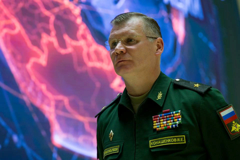 Минобороны РФ провело утренний брифинг по ситуации на Донбассе