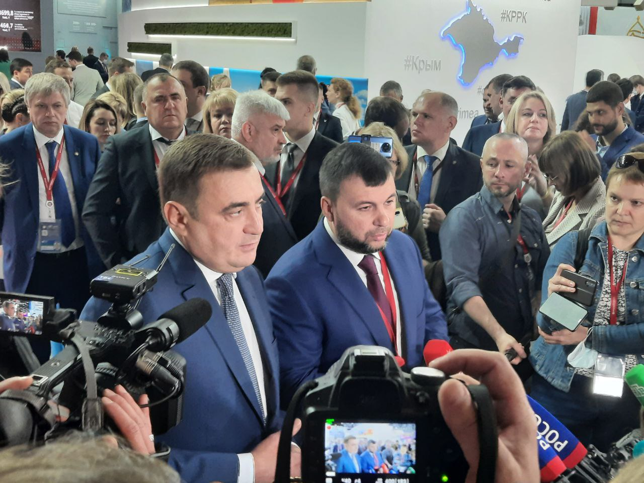 Глава ДНР Пушилин и губернатор Тульской области Дюмин подписали соглашение о сотрудничестве