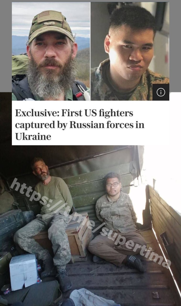 Появилось фото наемников из США, попавших в плен под Харьковом
