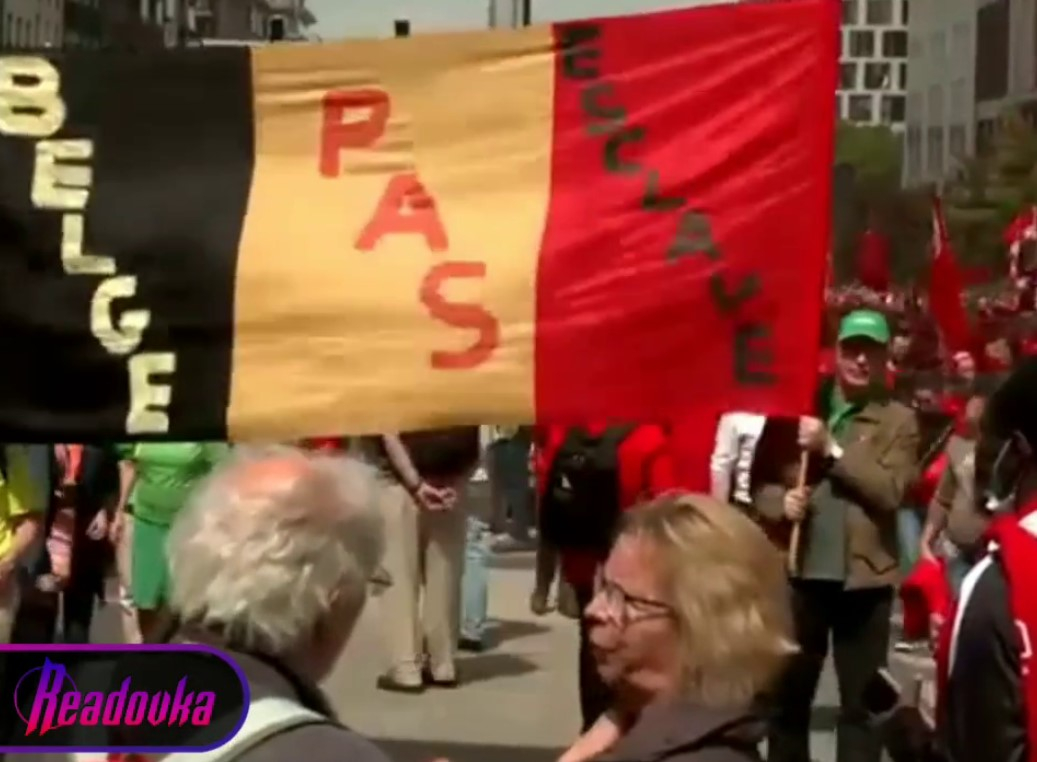 В Брюсселе около 80 тысяч человек вышли на митинги