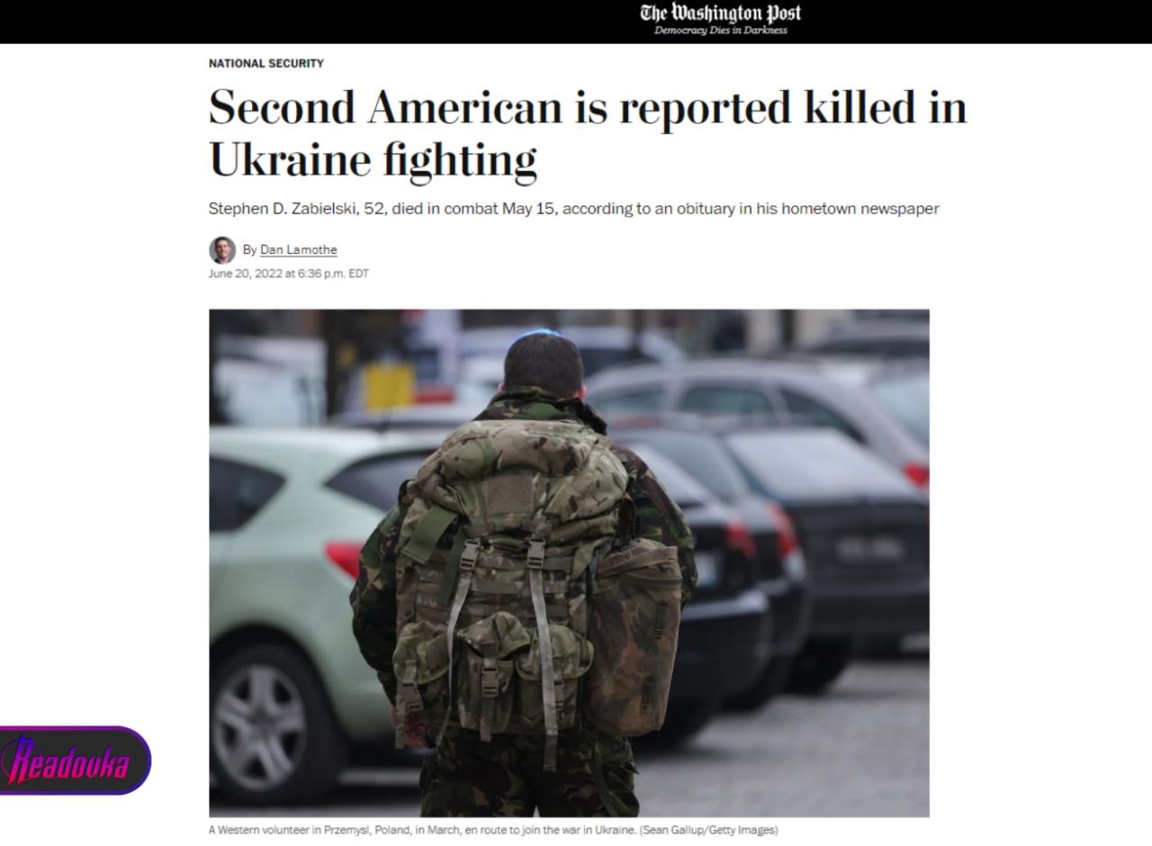 На Украине погиб второй американский наемник