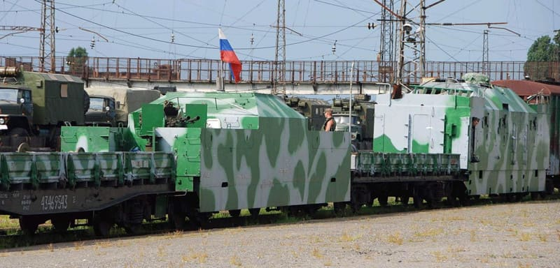 Минобороны публикует кадры работы специального поезда «Волга»