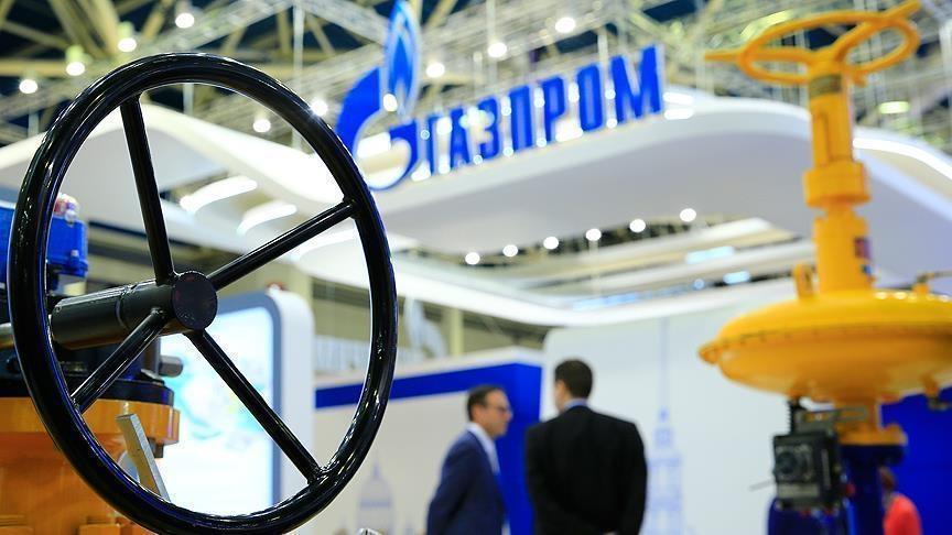 За час акции «Газпрома» рухнули на 33%