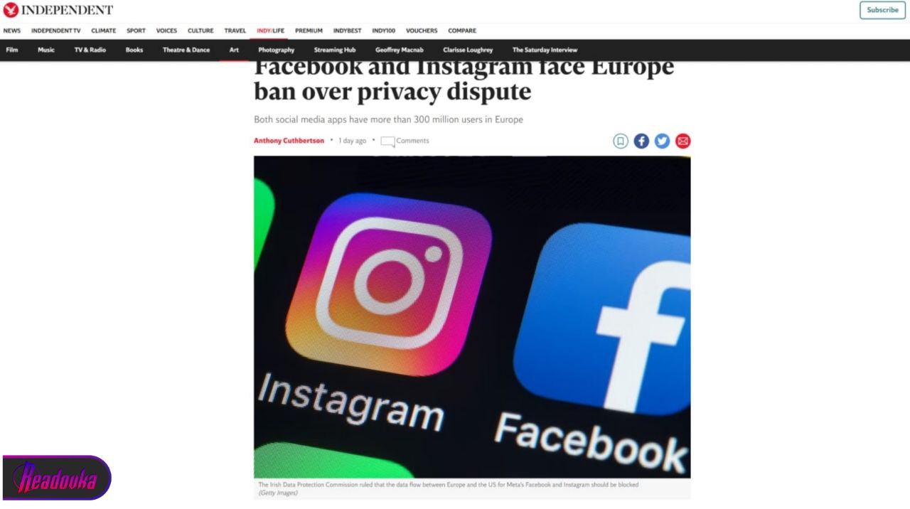 В Европе до конца лета могут полностью запретить Instagram и Facebook