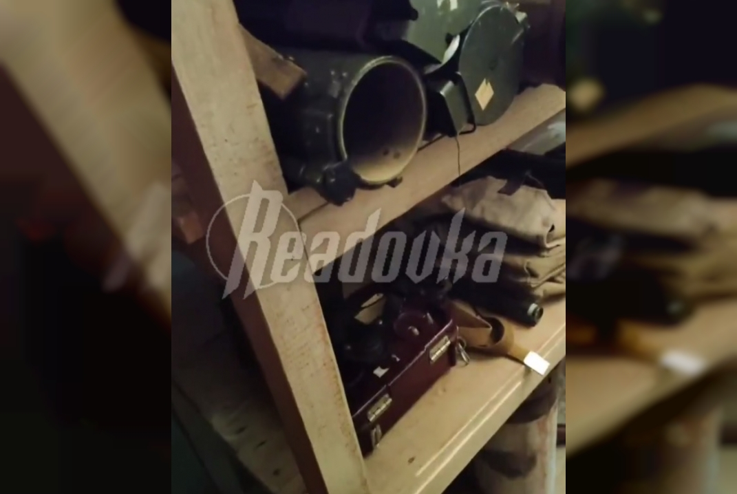 В Херсоне при осмотре пустующих зданий был найден кабинет националистов