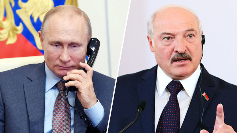 Путин и Лукашенко обсудили вопросы двустороннего торгово-экономического сотрудничества