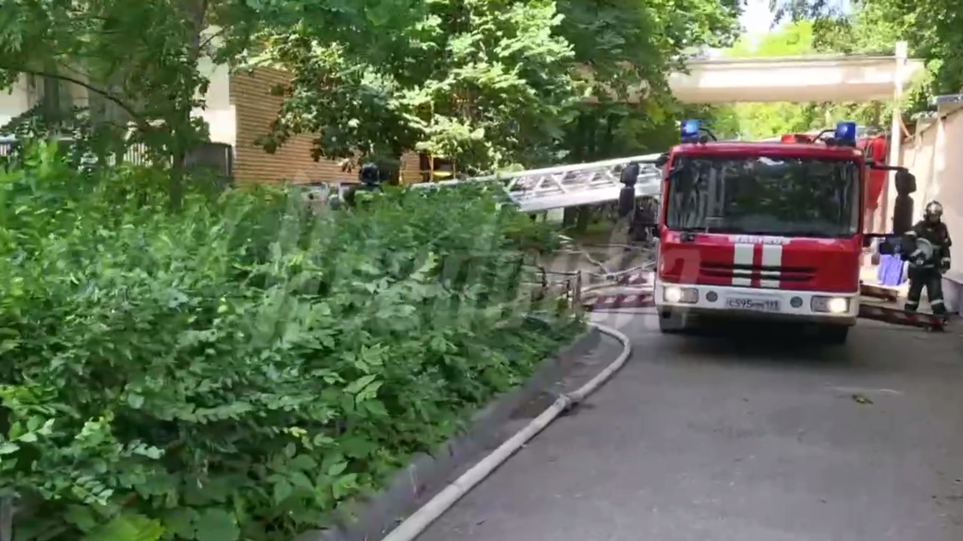 В центре Москвы сгорела квартира сестры президента Азербайджана
