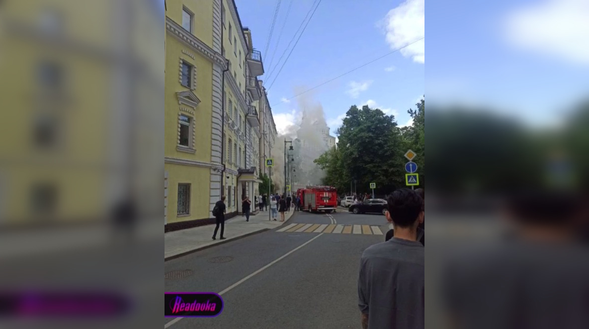 На Патриарших прудах в Москве горит грузинский ресторан Patara