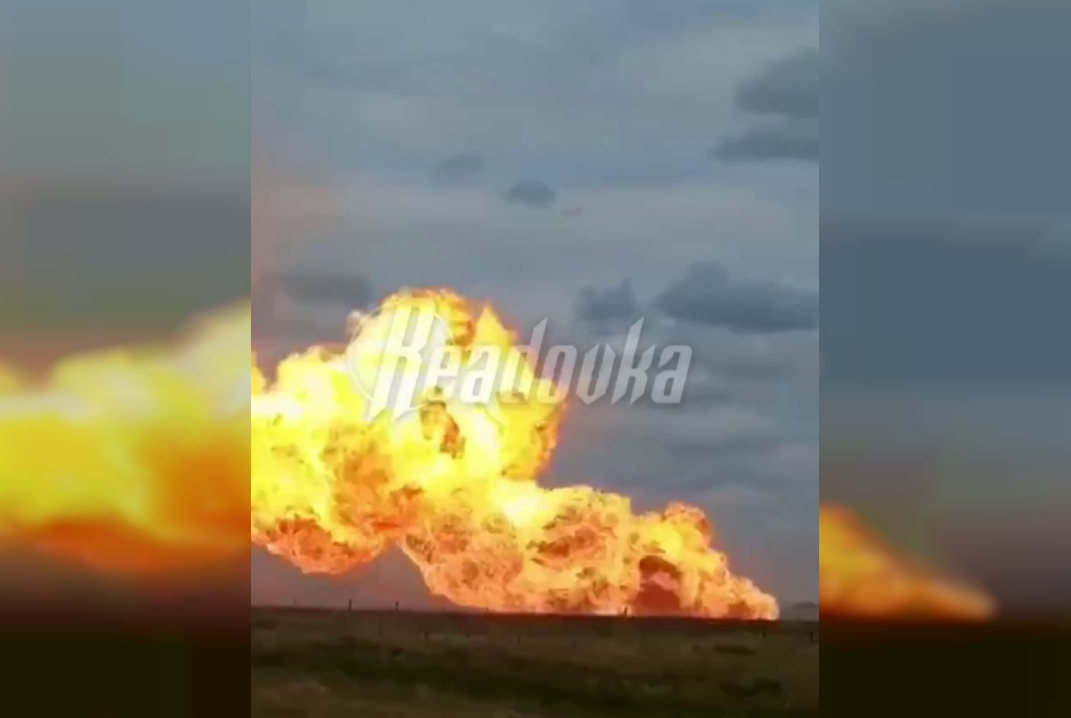 На газопроводе «Бухара-Урал» в Челябинской области вспыхнул пожар