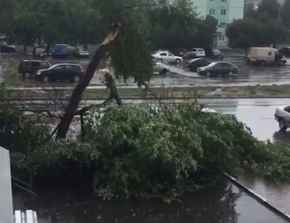 Свердловскую область атаковала стихия