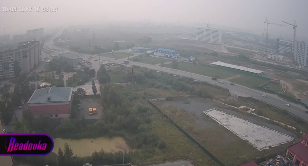 Тюмень накрыло смогом из-за лесных пожаров в ХМАО