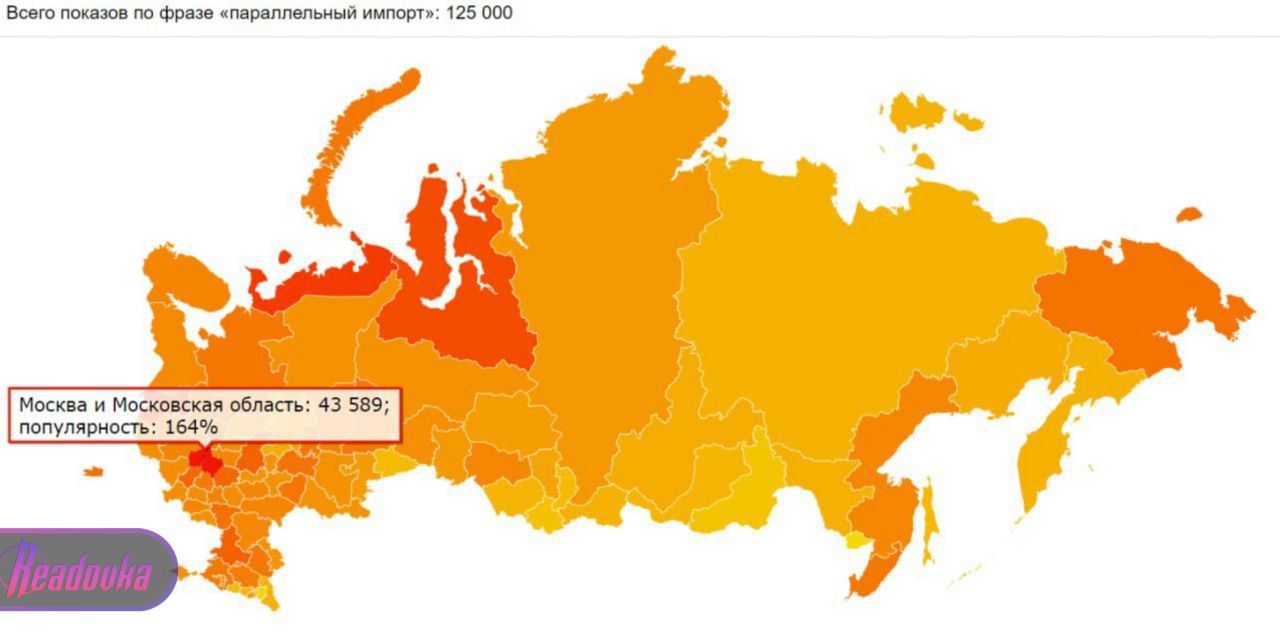 Спрос на товары параллельного импорта вырос на 436% за июль