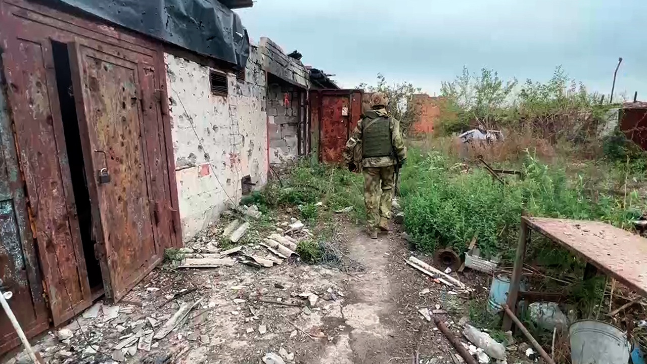 Поселок Пески в ДНР был полностью освобожден