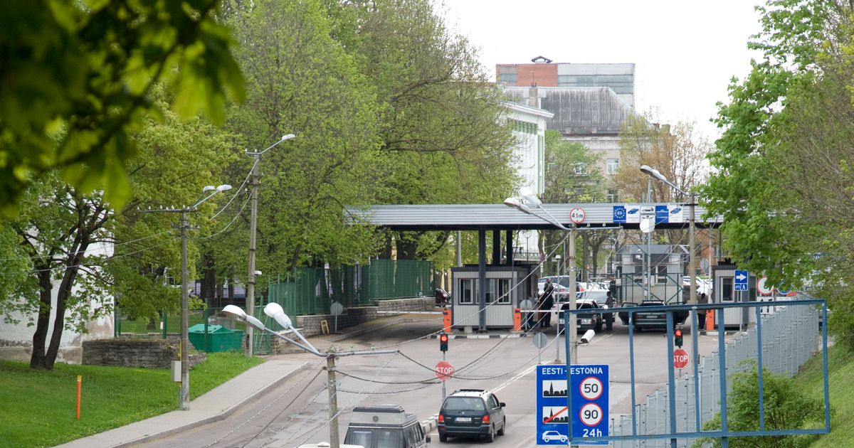 На границе с Эстонией введен режим временного ограничения движения