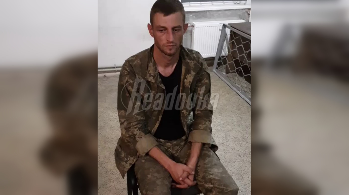 Пленный украинский медик рассказал, что был отправлен на фронт без какой-либо подготовки