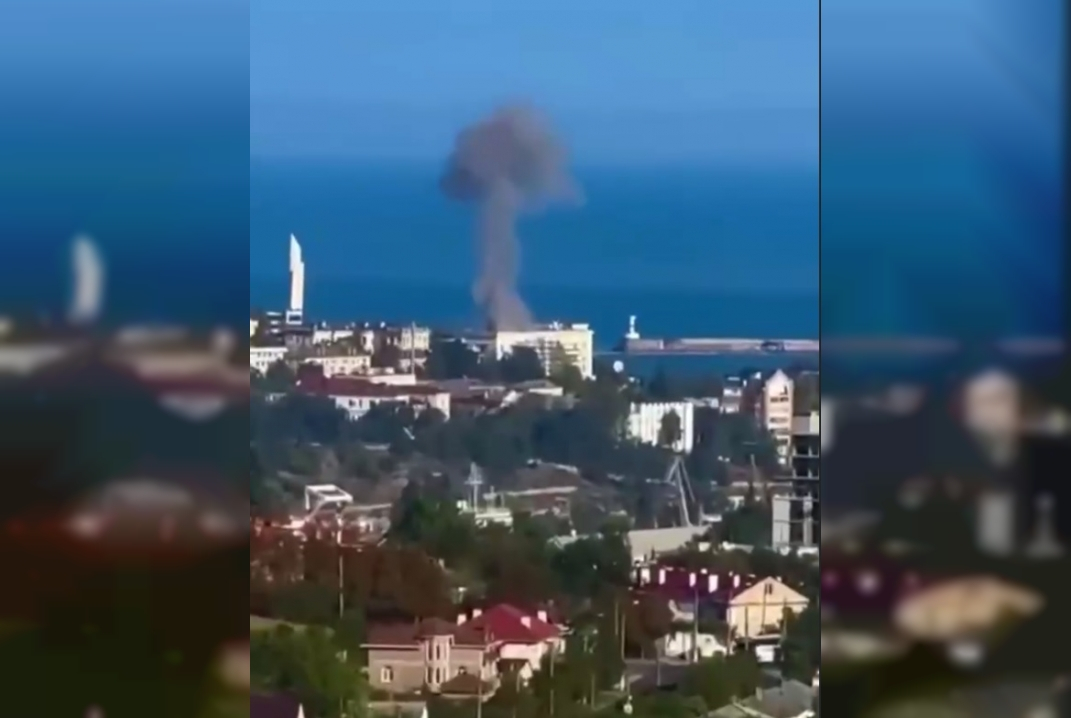 По штабу Черноморского флота в Севастополе нанесен удар БПЛА
