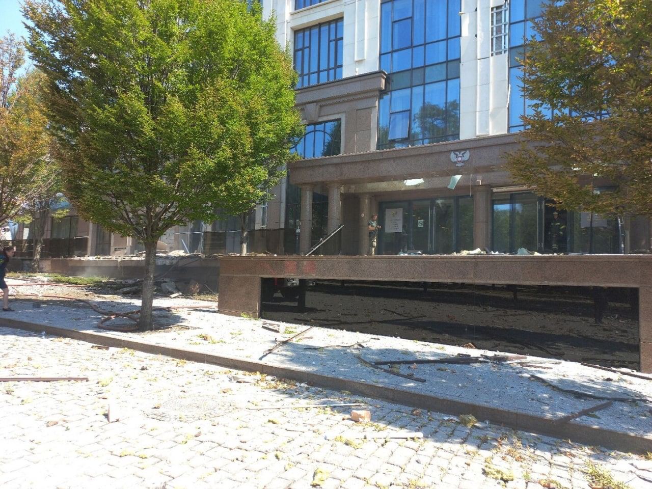 Readovka показывает обстановку в центре Донецка
