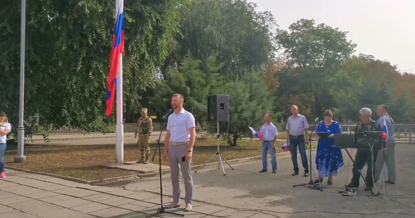 Накануне своей гибели глава ВГА Михайловки Иван Сушко праздновал День флага России