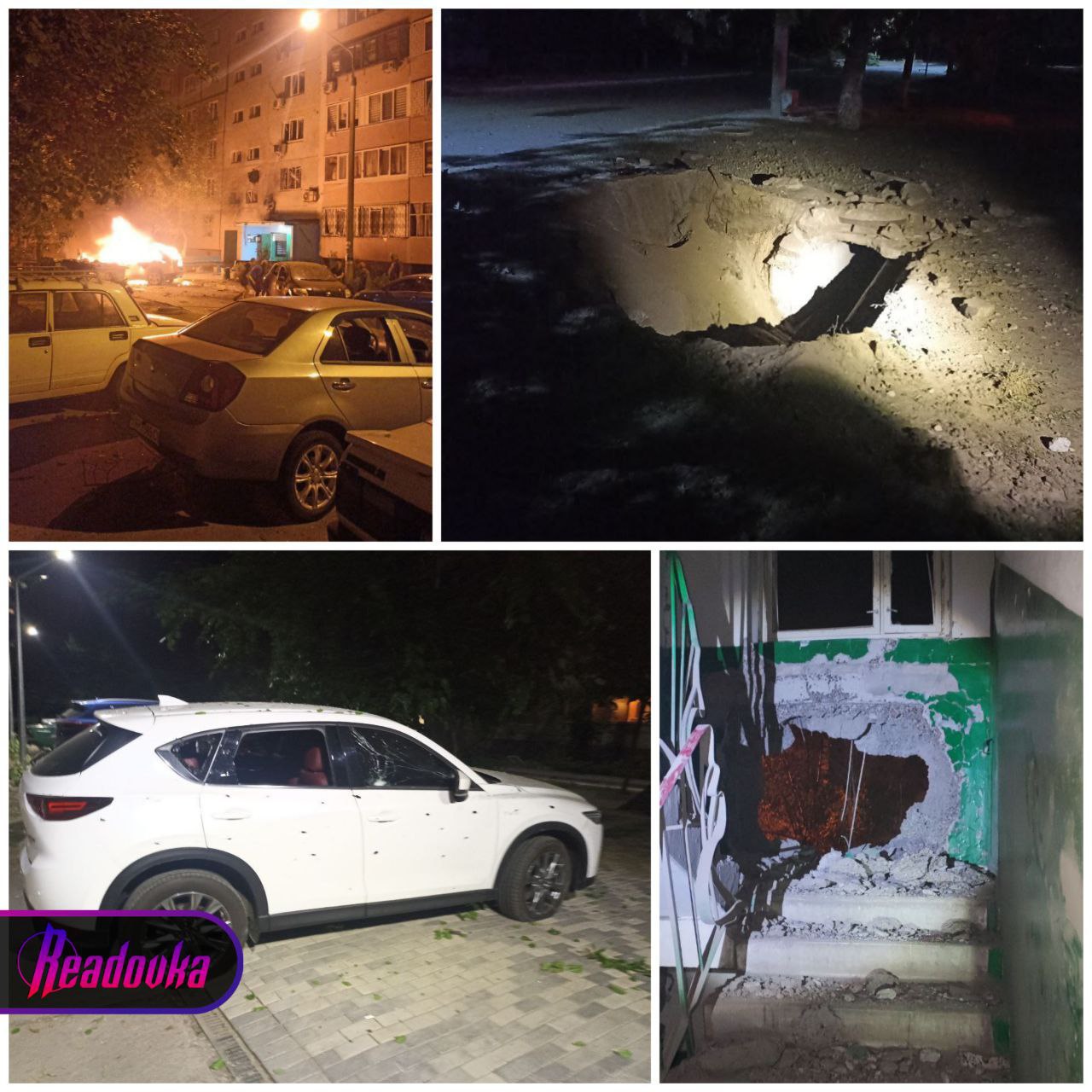 Жилые кварталы Энергодара снова под огнем