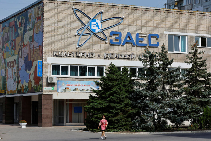 Автоколонна миссии МАГАТЭ покинула Киев и выдвинулась в сторону Запорожской АЭС