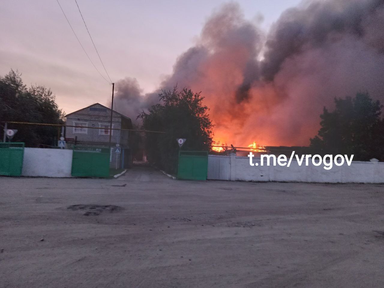 ВСУ обстреляли Токмак, удары пришлись по элеватору
