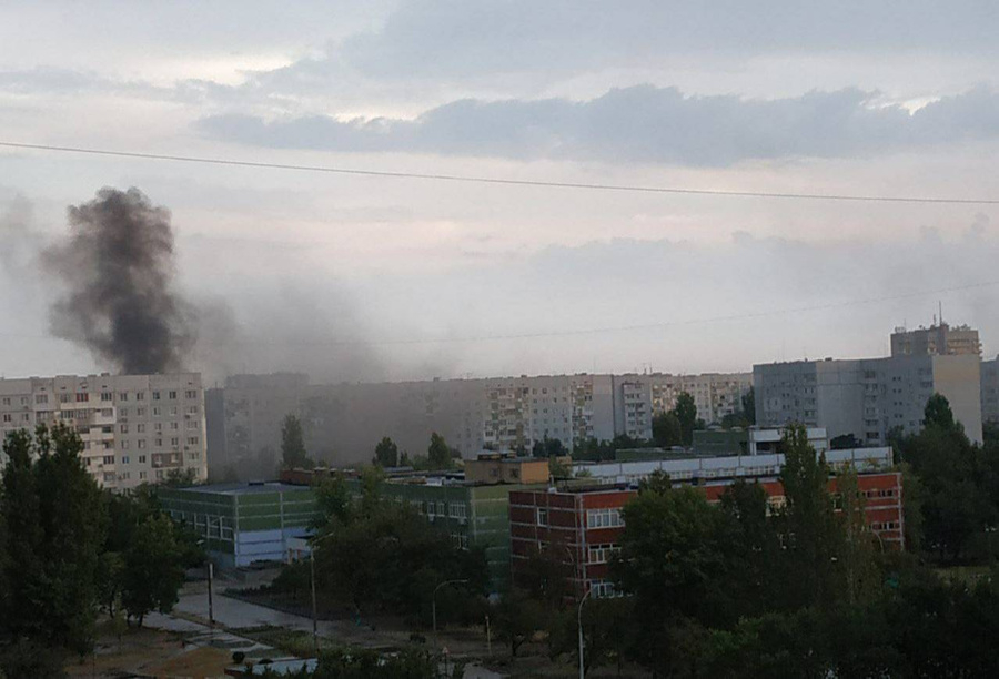 Власти города: с самого утра Энергодар находится под обстрелом со стороны ВСУ
