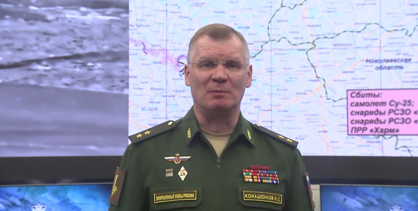 Минобороны РФ провело утренний брифинг по ситуации в Донбассе