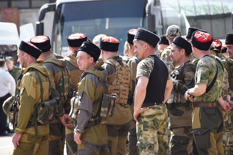 Добровольцы продолжают вступать в ряды казаков для участия в спецоперации
