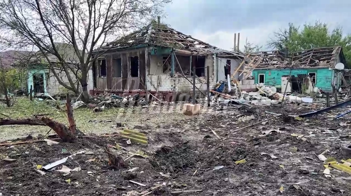 Кадры из Валуек Белгородской области, по которому ночью нанесли ракетный удар ВСУ
