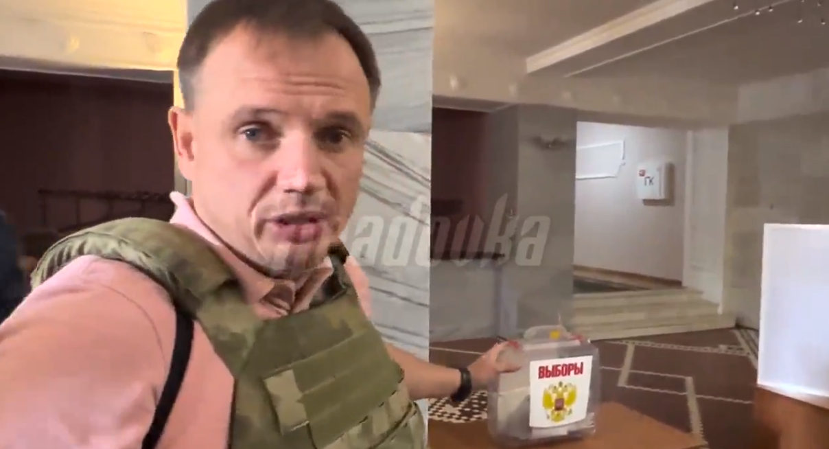 Кирилл Стремоусов пообщался с международными наблюдателями референдума в Херсонщине