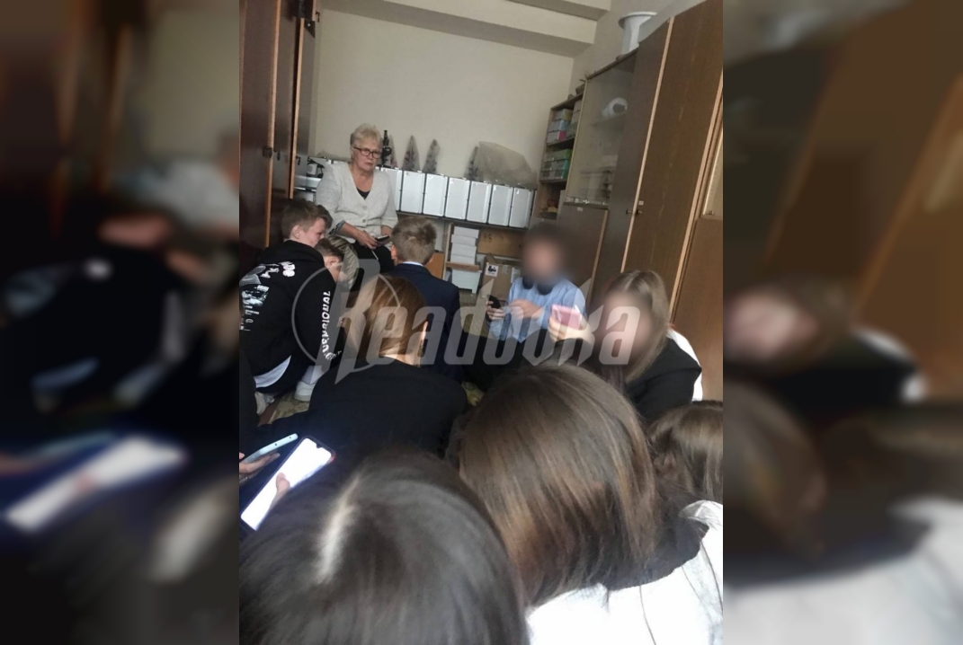 Появились еще кадры из ижевской школы, где произошла стрельба