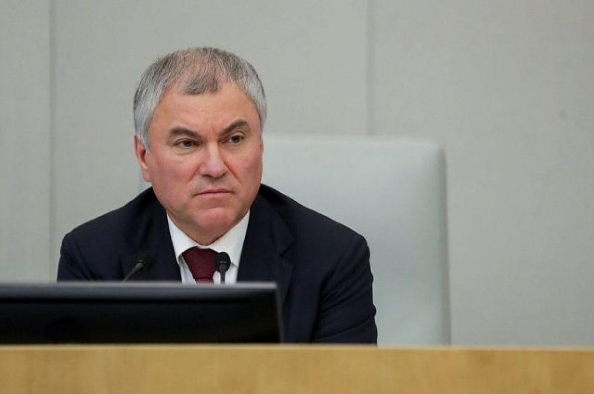 Володин: призывникам воспрещается выезд с места жительства