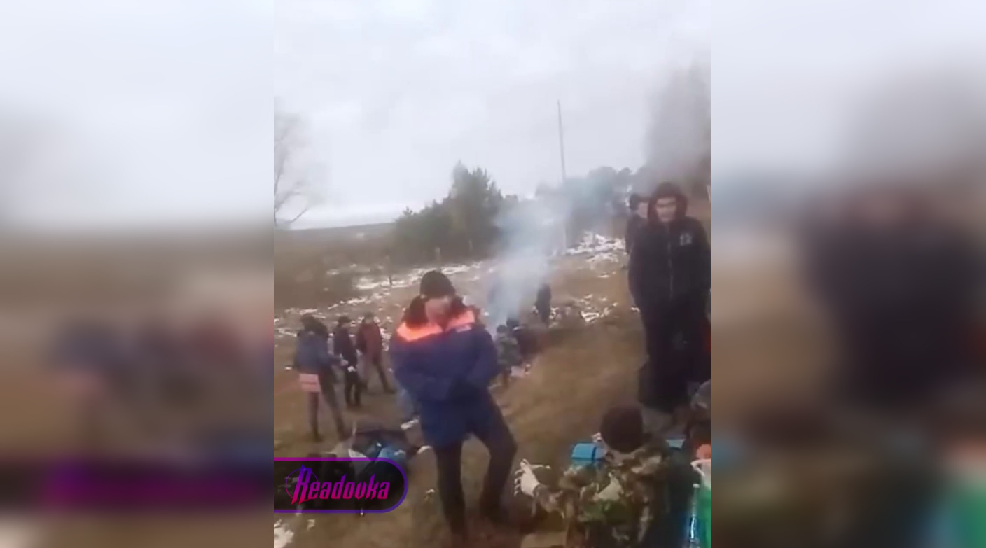 Мужчину, опубликовавшего видео «размещения» мобилизованных в поле, задержали