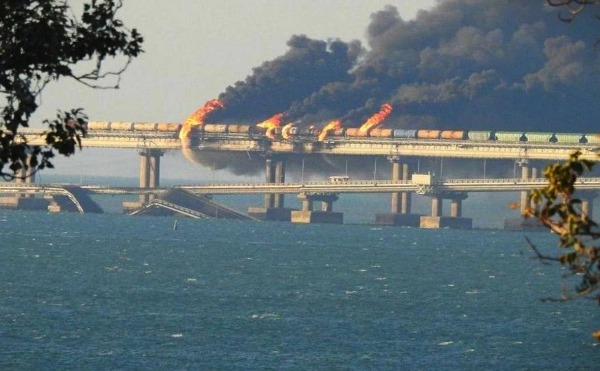 Предварительно установлена личность водителя грузовика, взорвавшегося на Крымском мосту