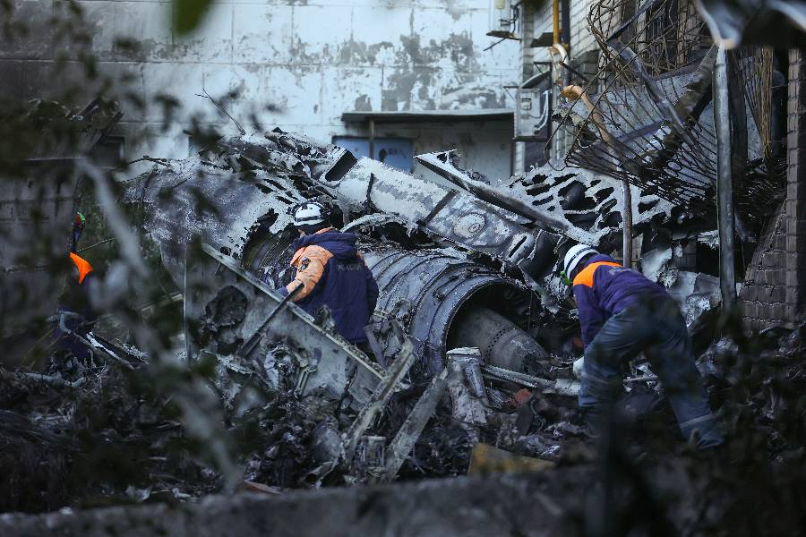 Причиной крушения Су-34 в Ейске могли стать птицы, залетевшие в двигатели