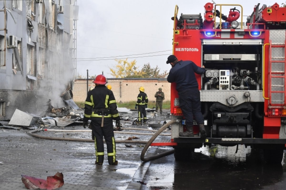 В Мелитополе в результате утреннего теракта пострадали шесть человек