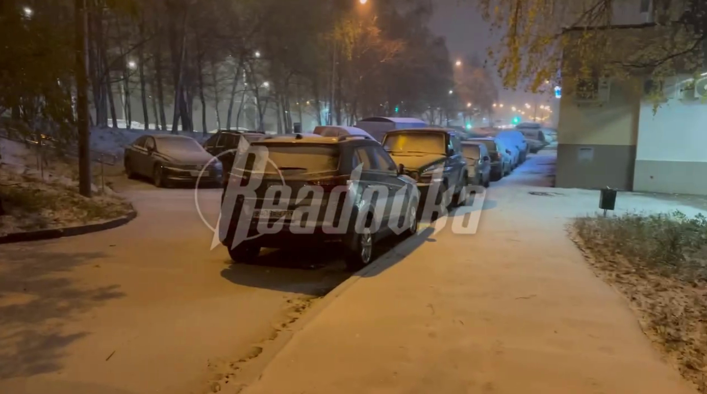 Москву окутал обильный снегопад