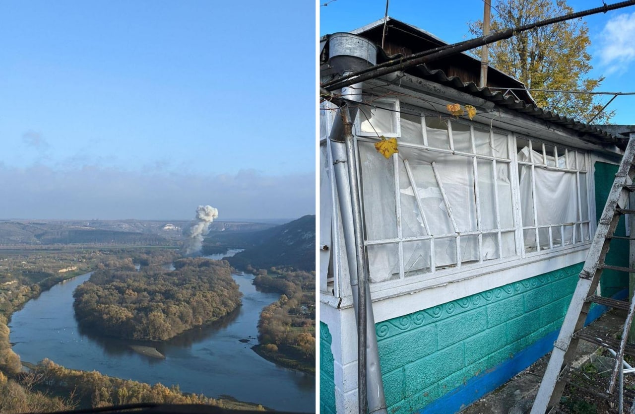 В Молдавском Наславче упала ракета, сбитая украинской ПВО