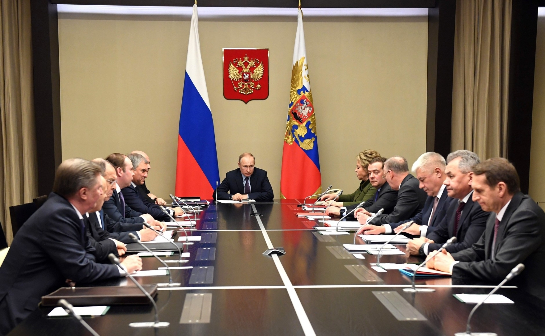 Путин на следующей неделе проведет совещание с членами Совбеза РФ