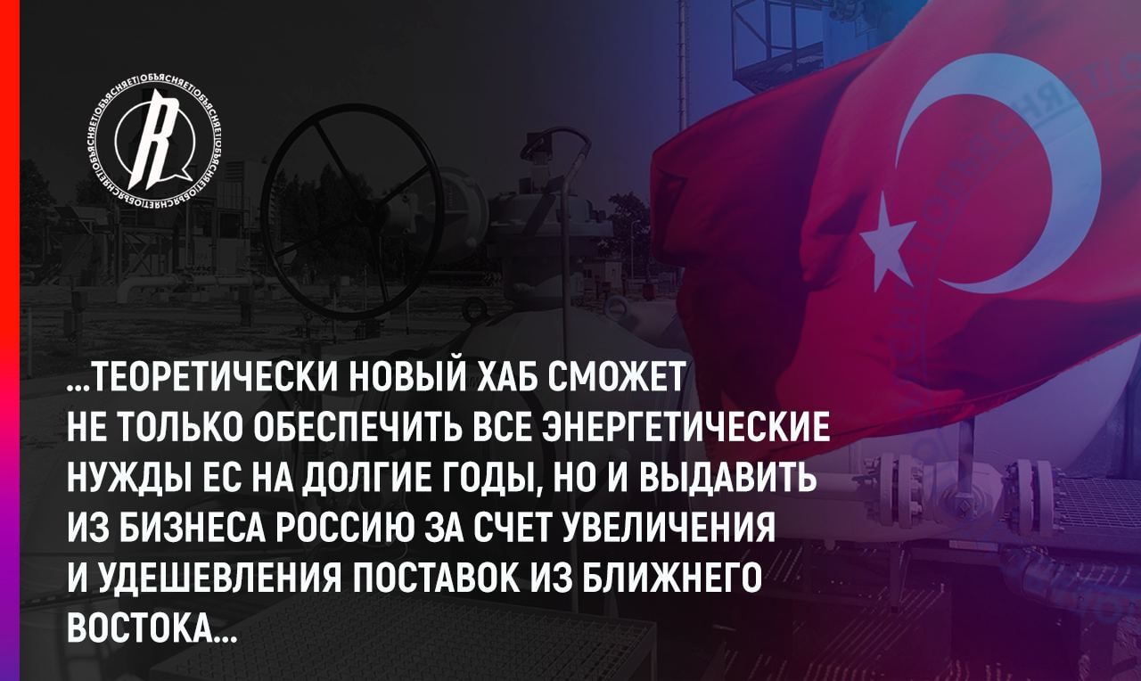 Хитрый план: Эрдоган хочет превратить Турцию в крупнейший газовый хаб?