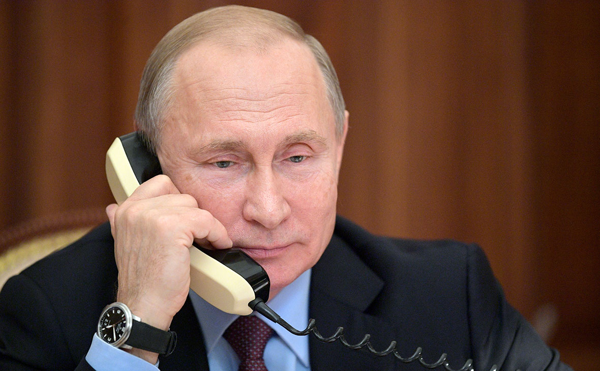 Владимир Путин провел телефонный разговор с президентом Ирана