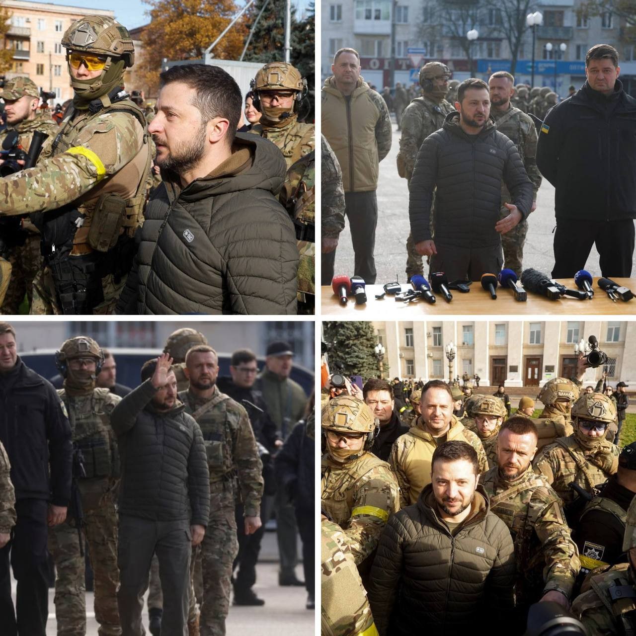 СМИ: Зеленский посетил Херсон