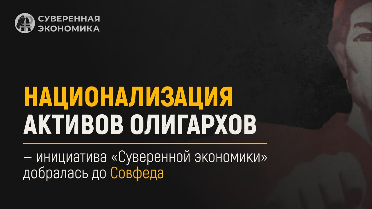 В Совфеде обсуждают национализацию активов олигархов