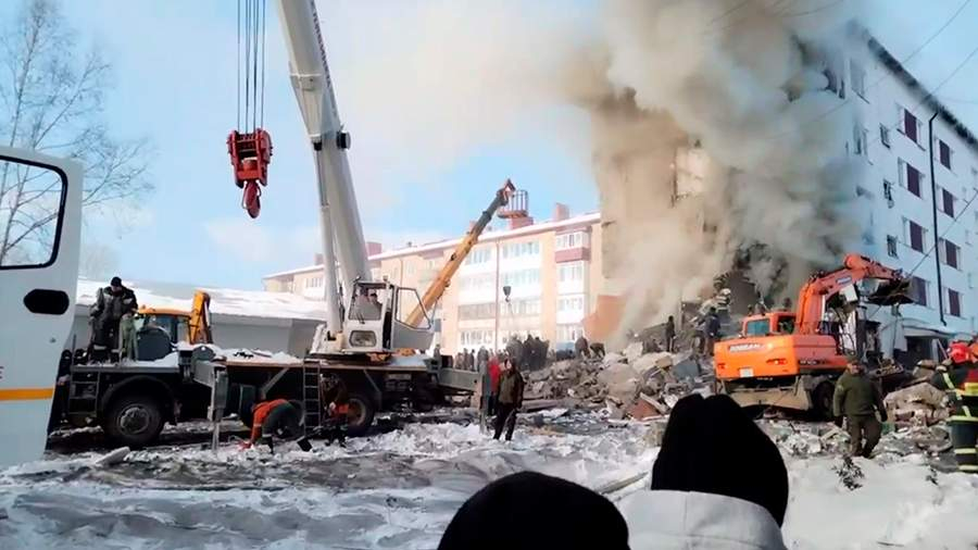 Взрыв в жилом доме на Сахалине стал причиной гибели 7 человек