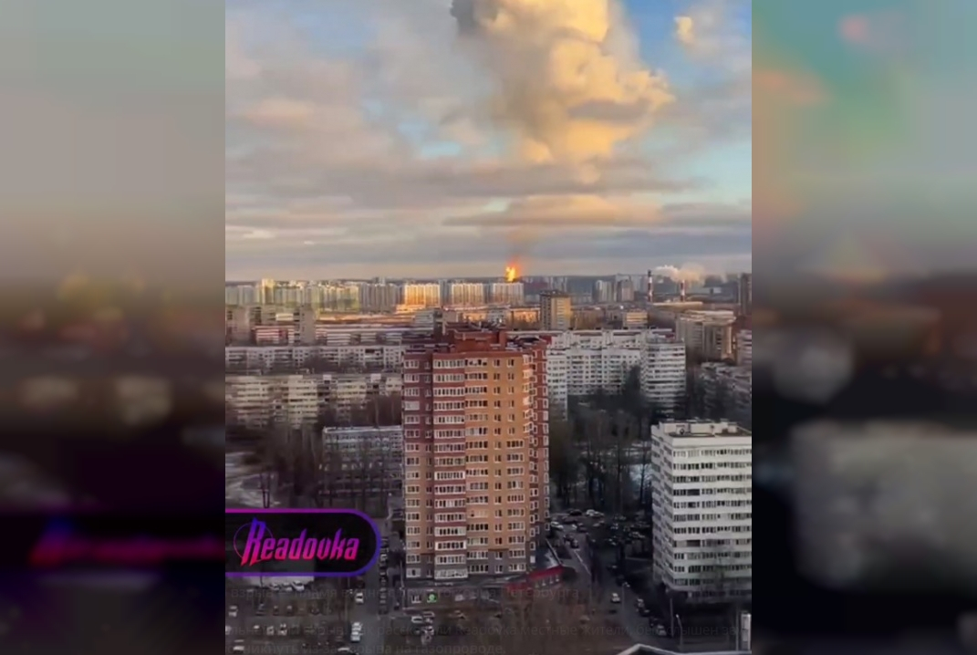 В Мурино в Ленинградской области произошел сильный взрыв
