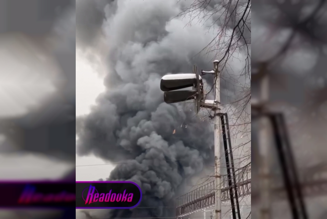 В Москве произошло серьезное возгорание в районе Площади трех вокзалов