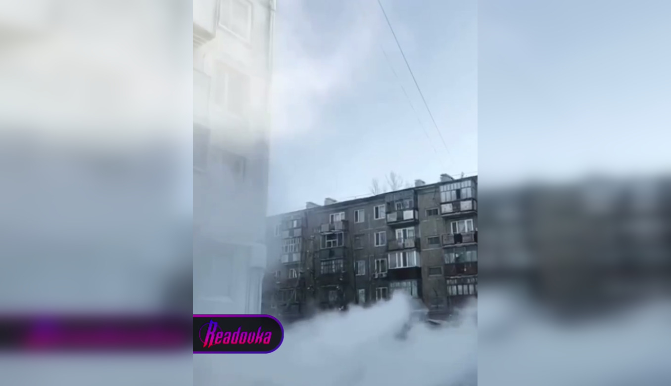 Казахстанский Экибастуз сковало льдом