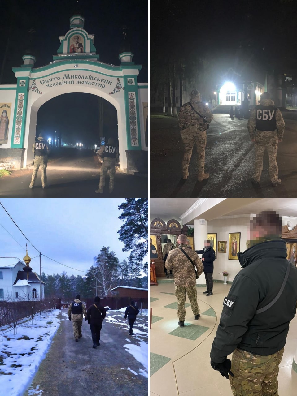 СБУ снова терроризирует обысками православные монастыри