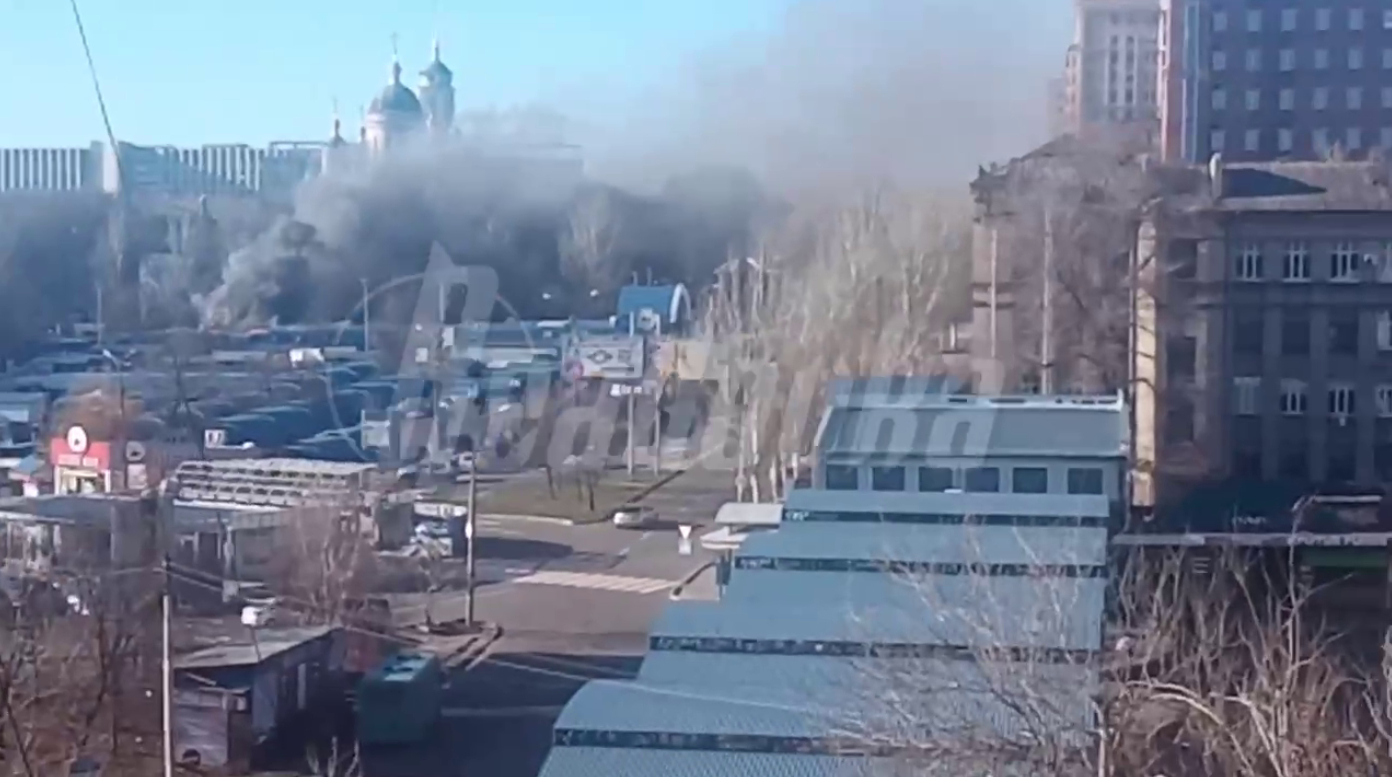 Центр Донецка снова под обстрелом ВСУ